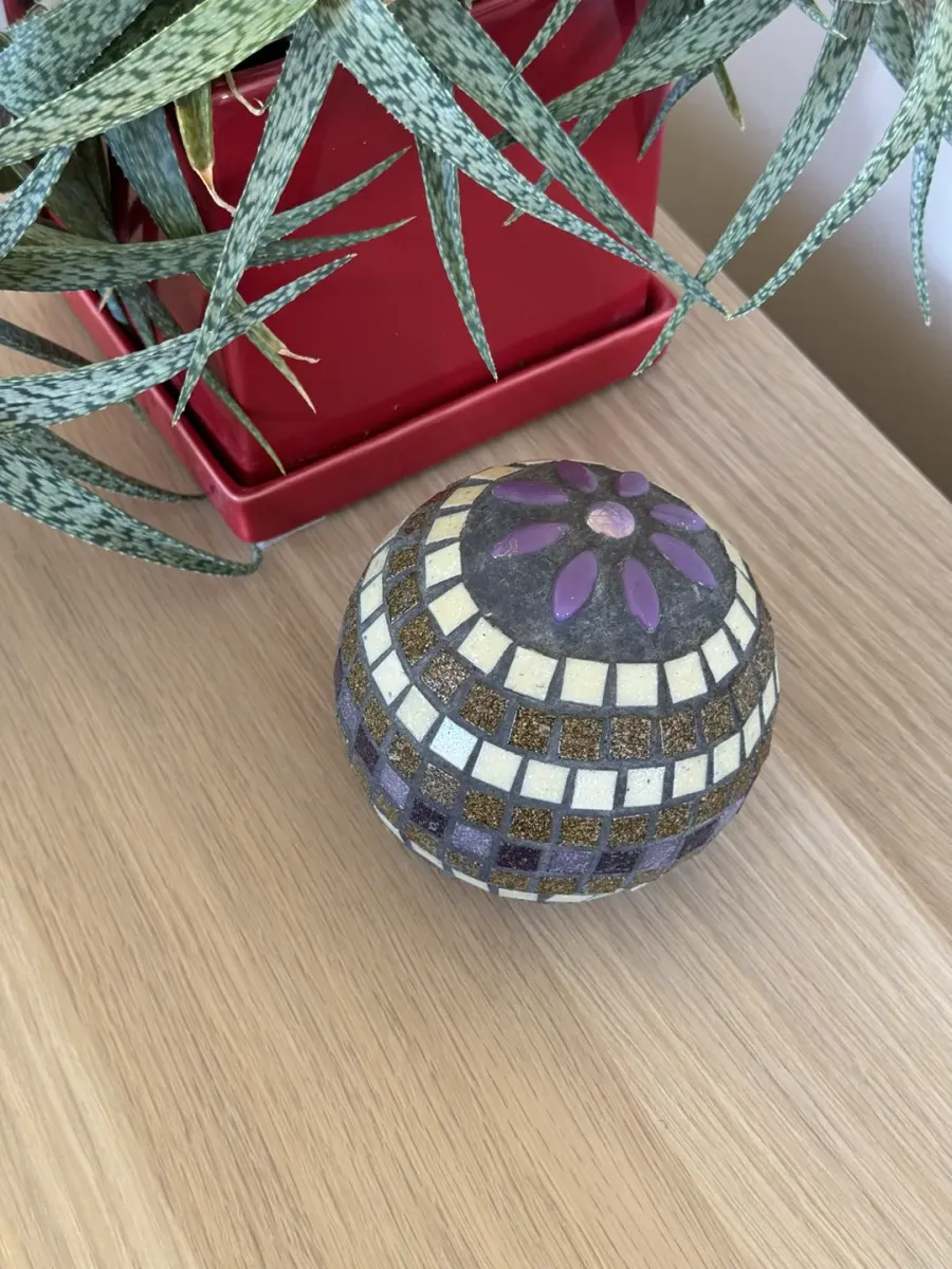Mosaic Twilight Bloom Orb - Image 2