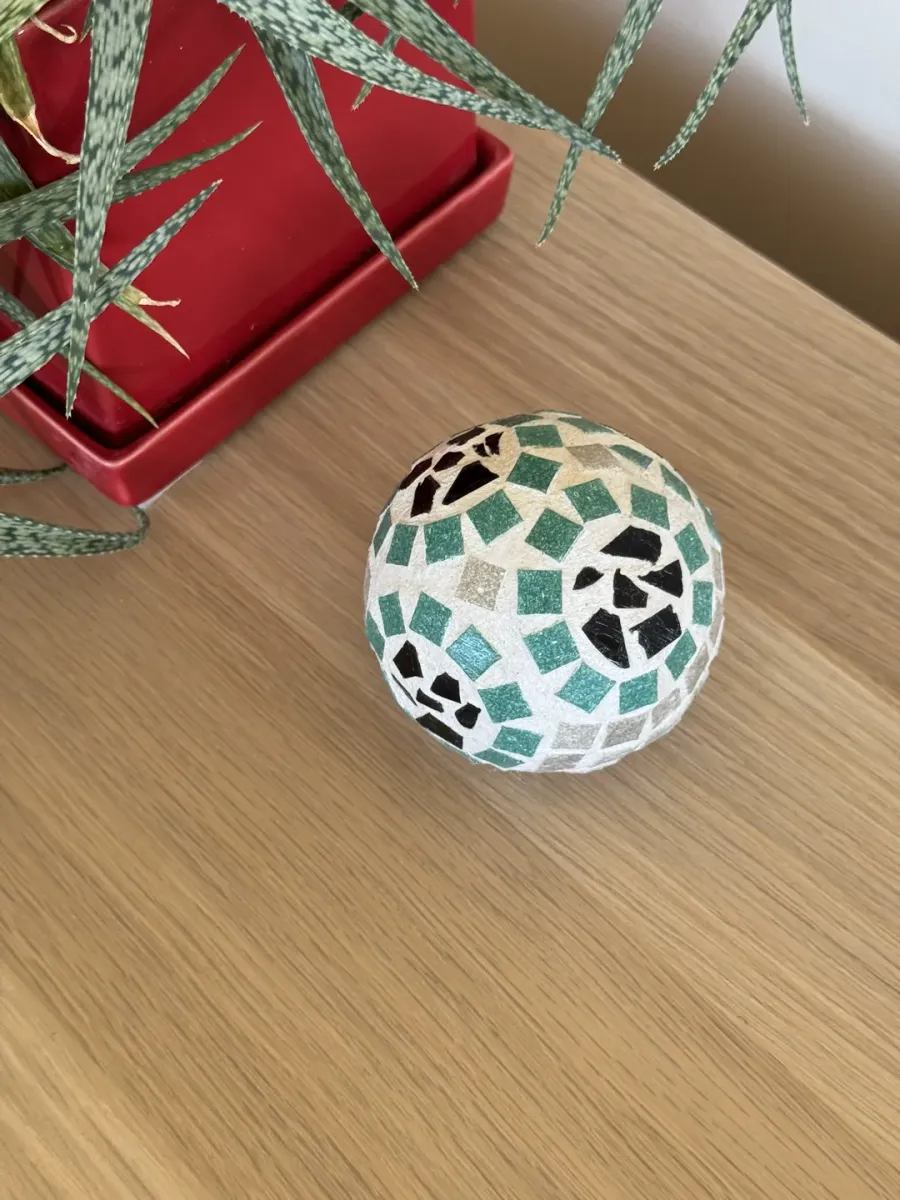 Mosaic Foreststone Orb - Image 2