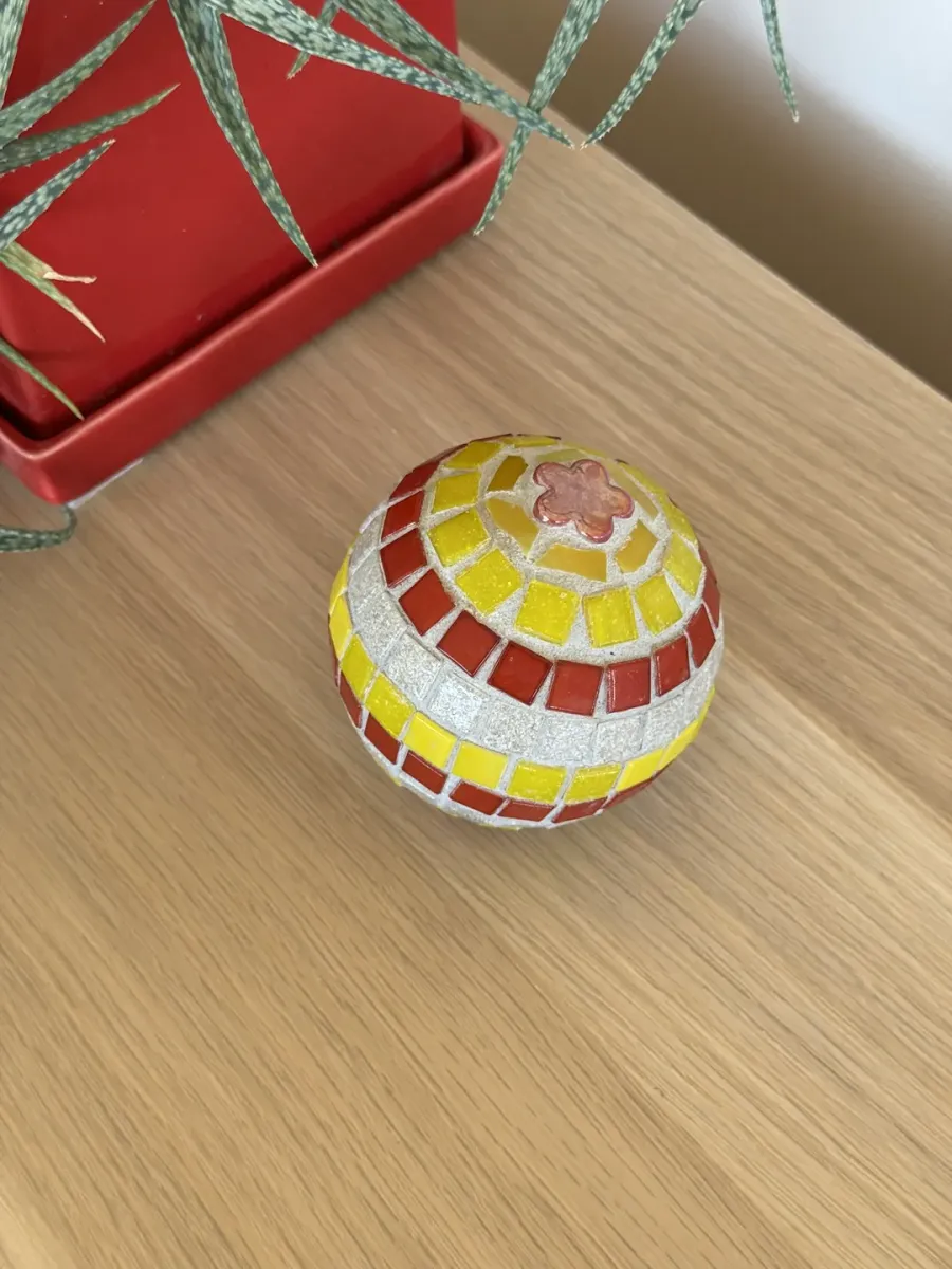 Mosaic Sunset Ember Orb - Image 2