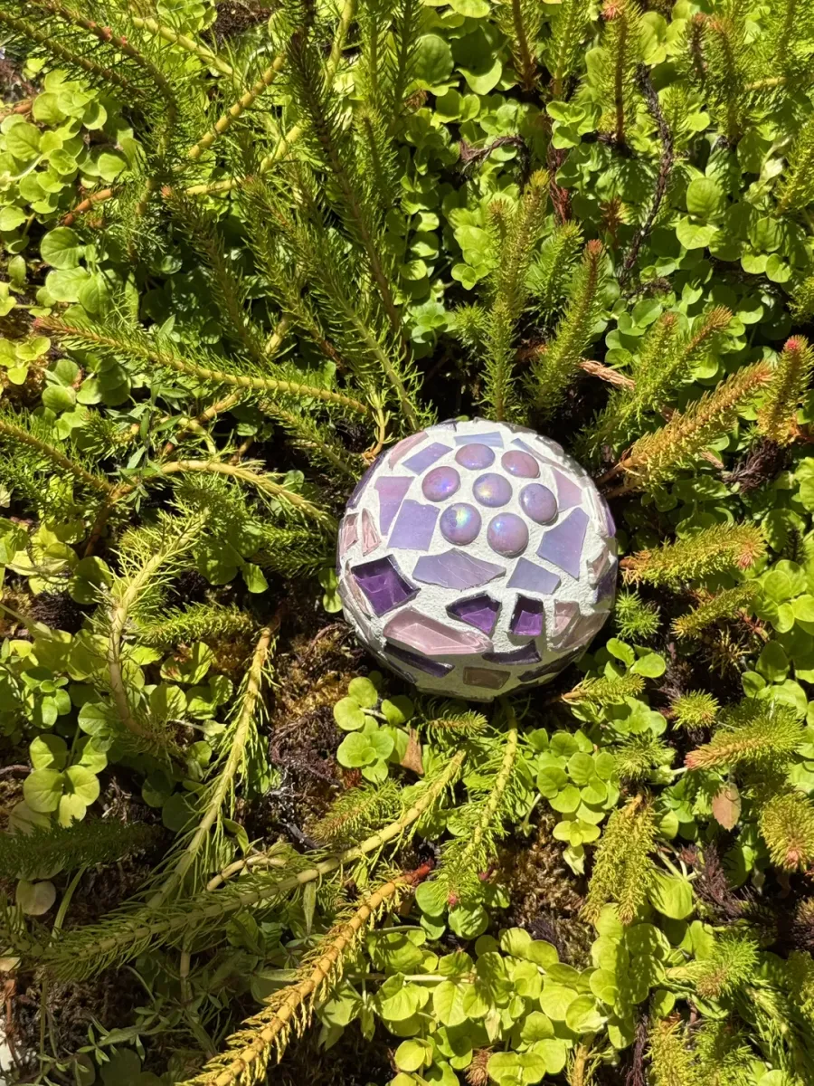 Mosaic Amthyst Bloom Orb