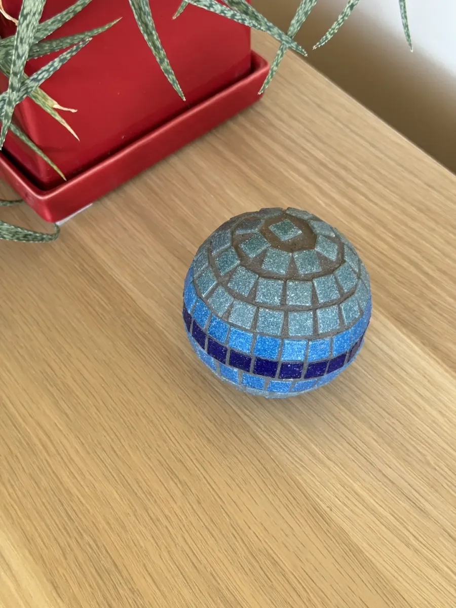 Mosaic Blue Horizon Orb - Image 2